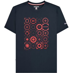 (M, Navy) Lambretta Mens SS25 Target Pattern T-Shirt (M, Navy) Lambretta Mens SS25 Target Pattern T-Shirt