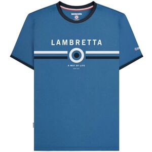 Lambretta Mens Target Ringer T-Shirt Lambretta Mens Target Ringer T-Shirt