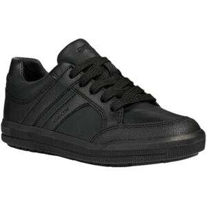 (6 UK Child, Black) Geox J Arzach B. D Leather Lace Up Trainer (6 UK Child, Black) Geox J Arzach B. D Leather Lace Up Trainer