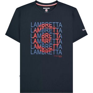 (L, Navy) Lambretta Mens Heritage SS25 Target T-Shirt (L, Navy) Lambretta Mens Heritage SS25 Target T-Shirt