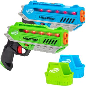 Nerf Laser Strike 2 Player Laser Tag Game Pack Complete with 2 300ft Range Blast Nerf Laser Strike 2 Player Laser Tag Game Pack Complete with 2 300ft Range Blast