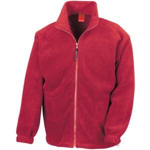 (M, Red) Result Mens Polartherm Fleece Jacket (M, Red) Result Mens Polartherm Fleece Jacket
