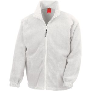 (S, White) Result Mens Polartherm Fleece Jacket (S, White) Result Mens Polartherm Fleece Jacket