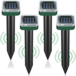 CA Gift-DBA Abbey Gift Solar Mole Repellent, Ultrasonic Mole Repellent Solar PoweredOutdoor Waterproof CA Gift-DBA Abbey Gift Solar Mole Repellent, Ultrasonic Mole Repellent Solar PoweredOutdoor Waterproof