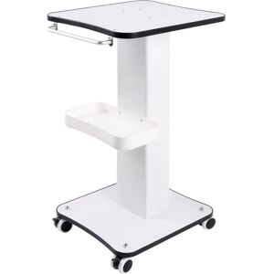 Unbranded (Black White) Beauty salon trolley, aluminum spa rolling trolley with wheels, be Unbranded (Black White) Beauty salon trolley, aluminum spa rolling trolley with wheels, be
