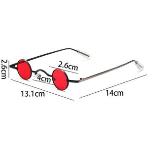 Unbranded (As show, One size) Vintage Small Round Sunglasses Retro Slender Metal Frame Can Unbranded (As show, One size) Vintage Small Round Sunglasses Retro Slender Metal Frame Can