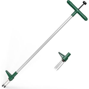 Vivo Weed Puller Stand-Up Weeder Removal Tool Long Handle Garden Tool with 3 Claws Vivo Weed Puller Stand-Up Weeder Removal Tool Long Handle Garden Tool with 3 Claws
