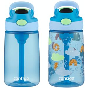 Contigo Kids Water Bottle with Redesigned AUTOSPOUT Straw 14oz 2 Pack Blue Po Contigo Kids Water Bottle with Redesigned AUTOSPOUT Straw 14oz 2 Pack Blue Po