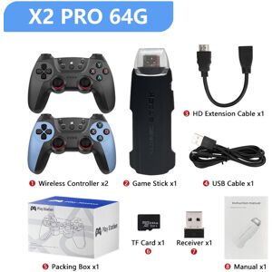 Unbranded (X2 PRO:64G ?English version?) X2 pro game console home wireless 4K HD X2 game c Unbranded (X2 PRO:64G ?English version?) X2 pro game console home wireless 4K HD X2 game c