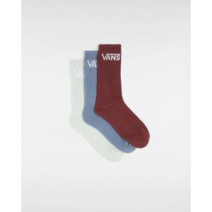 (UK 9.5 - 13) Vans Boys Classic Crew Socks 3 Pack Copen Blue (UK 9.5 - 13) Vans Boys Classic Crew Socks 3 Pack Copen Blue