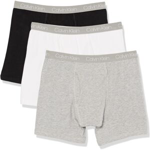 Calvin Klein Boys' Briefs Underwear 3-Pack Black/White/Heather Gray Calvin Klein Boys' Briefs Underwear 3-Pack Black/White/Heather Gray