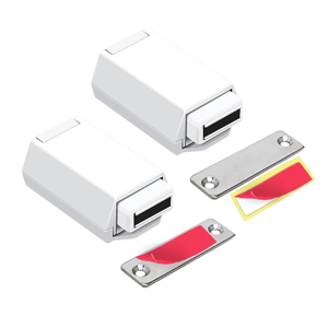 Torribaly 2 Pack Heavy Duty Push Latch & Lock for Hidden Door Touch Latches and Catch Magn Torribaly 2 Pack Heavy Duty Push Latch & Lock for Hidden Door Touch Latches and Catch Magn