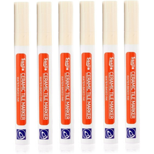 Unbranded (6Pcs Beige) 6 Pcs Tile Pen Wall Grout Restorer Pen Repair Mark Unbranded (6Pcs Beige) 6 Pcs Tile Pen Wall Grout Restorer Pen Repair Mark