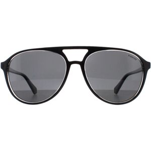 Polaroid Sunglasses PLD 4162/S 7C5 M9 Black Crystal Grey Polarized Polaroid Sunglasses PLD 4162/S 7C5 M9 Black Crystal Grey Polarized