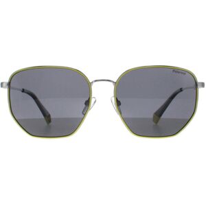 Polaroid Sunglasses PLD 6214/S/X KU2 M9 Palladium Yellow Grey Polarized Polaroid Sunglasses PLD 6214/S/X KU2 M9 Palladium Yellow Grey Polarized