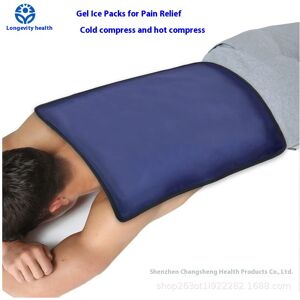 Unbranded (Dark blue) New gel ice pack back hot and cold compress bag legs shoulder large Unbranded (Dark blue) New gel ice pack back hot and cold compress bag legs shoulder large