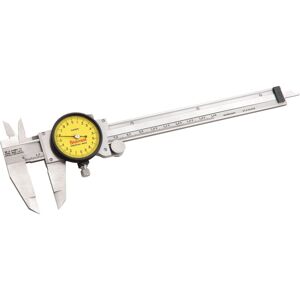 Starrett 120AM-150 Dial Caliper Hardened Stainless Steel 0-150mm Range 0.02mm Graduati Starrett 120AM-150 Dial Caliper Hardened Stainless Steel 0-150mm Range 0.02mm Graduati