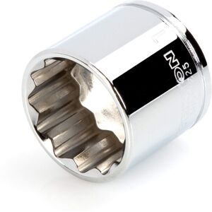 TEKTON 38 Inch Drive x 1 Inch 12-Point Socket SHD12225 TEKTON 38 Inch Drive x 1 Inch 12-Point Socket SHD12225