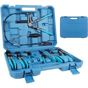 Futurebatt 9pcs Hose Clamp Pliers , Automotive Long Reach Hose Clamp Remover Kit with Flexi Futurebatt 9pcs Hose Clamp Pliers , Automotive Long Reach Hose Clamp Remover Kit with Flexi
