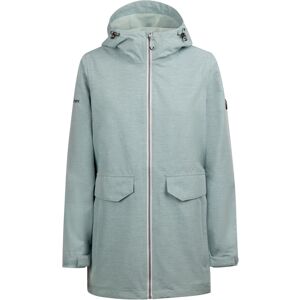 (S, Dark Seafoam Marl) Trespass Womens/Ladies Crystals Waterproof Jacket (S, Dark Seafoam Marl) Trespass Womens/Ladies Crystals Waterproof Jacket