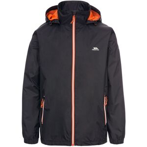 (XS, Black) Trespass Mens Briar Waterproof Jacket (XS, Black) Trespass Mens Briar Waterproof Jacket