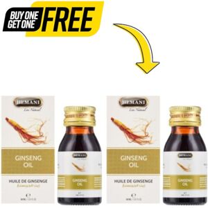 Unbranded (PACK OF 2) Hemani Ginseng Herbal Oil 30ml 100% Natural Healing & Energizing Pr Unbranded (PACK OF 2) Hemani Ginseng Herbal Oil 30ml 100% Natural Healing & Energizing Pr