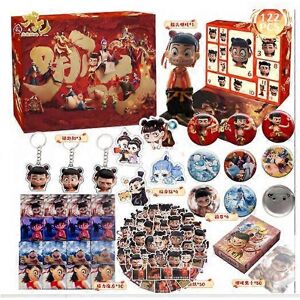Unbranded (B) The Chinese Film Nezha Blind Box Anime Blind Box Boys Girls Decoration Key C Unbranded (B) The Chinese Film Nezha Blind Box Anime Blind Box Boys Girls Decoration Key C