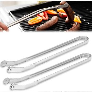 Unbranded (2 Pcs) BBQ Sausage Turning Tongs, Stainless Steel Sausage Tongs, Long Handle Ki Unbranded (2 Pcs) BBQ Sausage Turning Tongs, Stainless Steel Sausage Tongs, Long Handle Ki