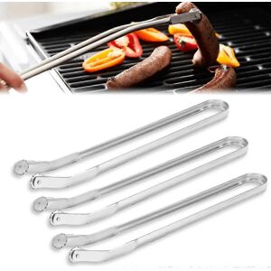 Unbranded (3 Pcs) BBQ Sausage Turning Tongs, Stainless Steel Sausage Tongs, Long Handle Ki Unbranded (3 Pcs) BBQ Sausage Turning Tongs, Stainless Steel Sausage Tongs, Long Handle Ki