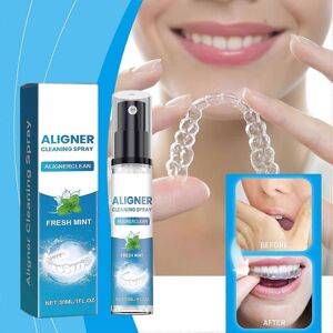 Unbranded (3pcs) Aligner Cleaner Spray - Mint Flavored Retainer Clean Spray, Multi-Purpose Unbranded (3pcs) Aligner Cleaner Spray - Mint Flavored Retainer Clean Spray, Multi-Purpose