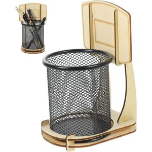 Unbranded Basketball Stand Pencil Holder Creative Wooden Pencil Holder Toy Container Makeu Unbranded Basketball Stand Pencil Holder Creative Wooden Pencil Holder Toy Container Makeu