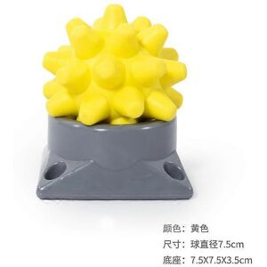 Unbranded (Yellow) Trigger Point Pusher Massage Ball,Spiky Massage Balls for Foot/Back/Mus Unbranded (Yellow) Trigger Point Pusher Massage Ball,Spiky Massage Balls for Foot/Back/Mus