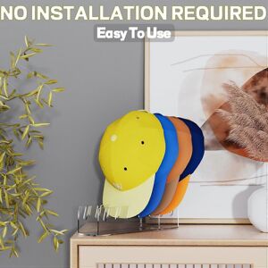 Unbranded Hat Stand for Baseball Caps, No Install Acrylic Hat Organizer, Hat Holder Hat St Unbranded Hat Stand for Baseball Caps, No Install Acrylic Hat Organizer, Hat Holder Hat St