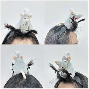 Unbranded 2024 Headband Cute Mouse Cartoon Animal Plush Toy Headbands Cosplay Props Hallow Unbranded 2024 Headband Cute Mouse Cartoon Animal Plush Toy Headbands Cosplay Props Hallow