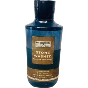 Bath & Body Works Bath Body Works Stone Washed Mens 3in1 Hair Face Body Wash 10 Ounce Bath & Body Works Bath Body Works Stone Washed Mens 3in1 Hair Face Body Wash 10 Ounce
