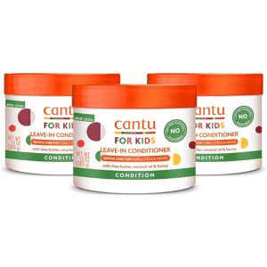 Cantu Care for Kids LeaveIn Conditioner with Shea Butter 10 oz Pack of 3 Cantu Care for Kids LeaveIn Conditioner with Shea Butter 10 oz Pack of 3
