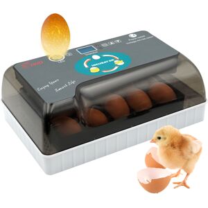MDSRJONE Digital 12 Egg Incubator Temperature Control Turning Chicken Hatcher Automatic MDSRJONE Digital 12 Egg Incubator Temperature Control Turning Chicken Hatcher Automatic