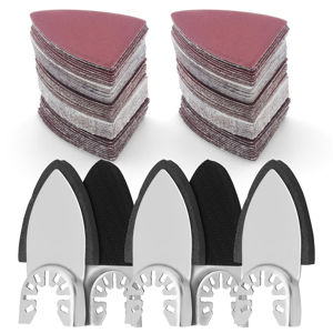 Torribaly 130Pcs Oscillating Tool Sanding Pads Kit,5Pc Finger & 125Pc Sandpaper Multitool Torribaly 130Pcs Oscillating Tool Sanding Pads Kit,5Pc Finger & 125Pc Sandpaper Multitool