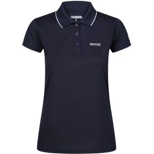 (18 UK, Solid Navy) Regatta Womens/Ladies Remex II Polo Neck T-Shirt (18 UK, Solid Navy) Regatta Womens/Ladies Remex II Polo Neck T-Shirt