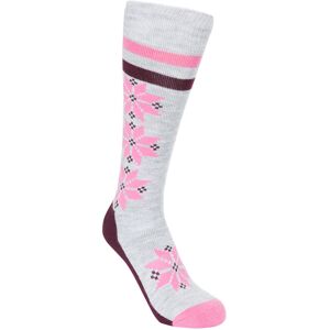 (6/9, Grey Melange) Trespass Womens Ski Socks Snowfall (6/9, Grey Melange) Trespass Womens Ski Socks Snowfall