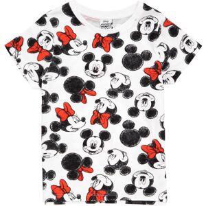 (7-8 Years) Disney Short Sleeved T-Shirt (Girls White) (7-8 Years) Disney Short Sleeved T-Shirt (Girls White)