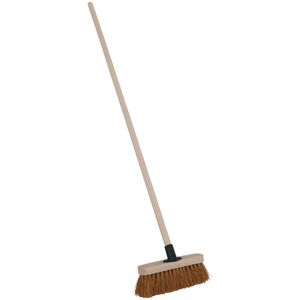 CHARLES BENTLEY Outdoor Broom, Indoor, Coco Fibre, Fibre Bristles, Outdoor Brush CHARLES BENTLEY Outdoor Broom, Indoor, Coco Fibre, Fibre Bristles, Outdoor Brush