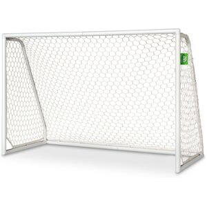 EXIT TOYS EXIT Scala aluminium football goal 6x4ft - white EXIT TOYS EXIT Scala aluminium football goal 6x4ft - white
