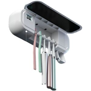 GreenZech (Pink) UV Smart Toothbrush Sterilizer USB Rechargeable Toothbrush Cleaner Automa GreenZech (Pink) UV Smart Toothbrush Sterilizer USB Rechargeable Toothbrush Cleaner Automa