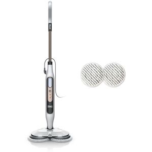 Shark Steam Mop, Automatic Steam and Scrub Steam Mop with Steam Blaster, 2 Rotat Shark Steam Mop, Automatic Steam and Scrub Steam Mop with Steam Blaster, 2 Rotat
