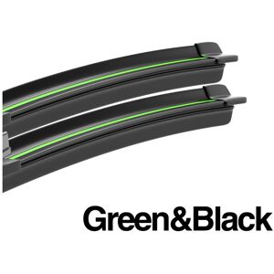 Unbranded (Black-Green, R56 (2007-2011)) For Mini Mini Cooper Front Windshield Wiper Blade Unbranded (Black-Green, R56 (2007-2011)) For Mini Mini Cooper Front Windshield Wiper Blade