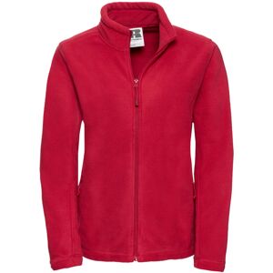 (XS, Classic Red) Russell Womens/Ladies Full Zip Outdoor Fleece Jacket (XS, Classic Red) Russell Womens/Ladies Full Zip Outdoor Fleece Jacket