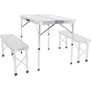 Charles Bentley ODYSSEY 4 Seater Compact Folding Aluminium Bench Camping Dining Charles Bentley ODYSSEY 4 Seater Compact Folding Aluminium Bench Camping Dining