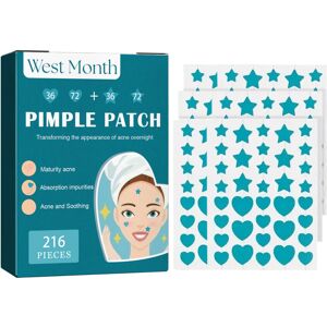 Unbranded West&Month Hydrocolloidal Acne Patch, Repair Acne Acne Cleansing Invisible Breat Unbranded West&Month Hydrocolloidal Acne Patch, Repair Acne Acne Cleansing Invisible Breat