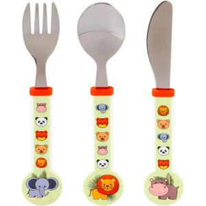 zawadiglobal 3-Piece Kids Cutlery Set - Knife, Fork, Spoon with Cartoon Characters Stainles zawadiglobal 3-Piece Kids Cutlery Set - Knife, Fork, Spoon with Cartoon Characters Stainles
